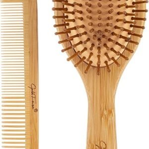 Natural Bamboo Comb Set